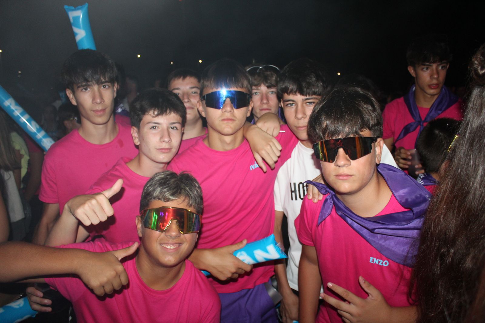 Salamanca de noche, sábado 9 de agosto