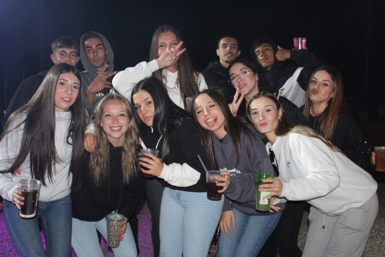 Salamanca de noche, sábado 30 de agosto