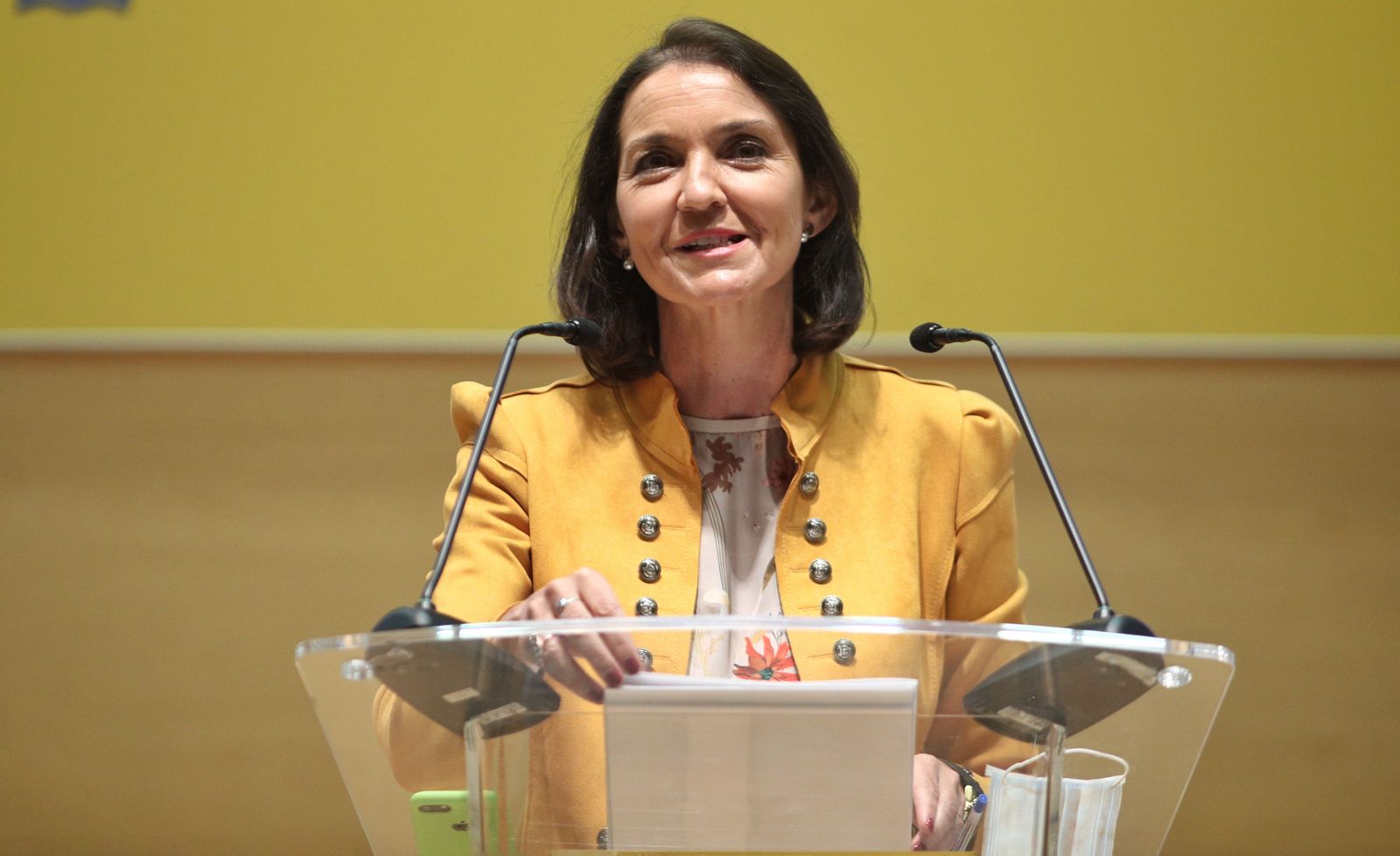 La ministra de Industria, Comercio y Turismo, Reyes Maroto