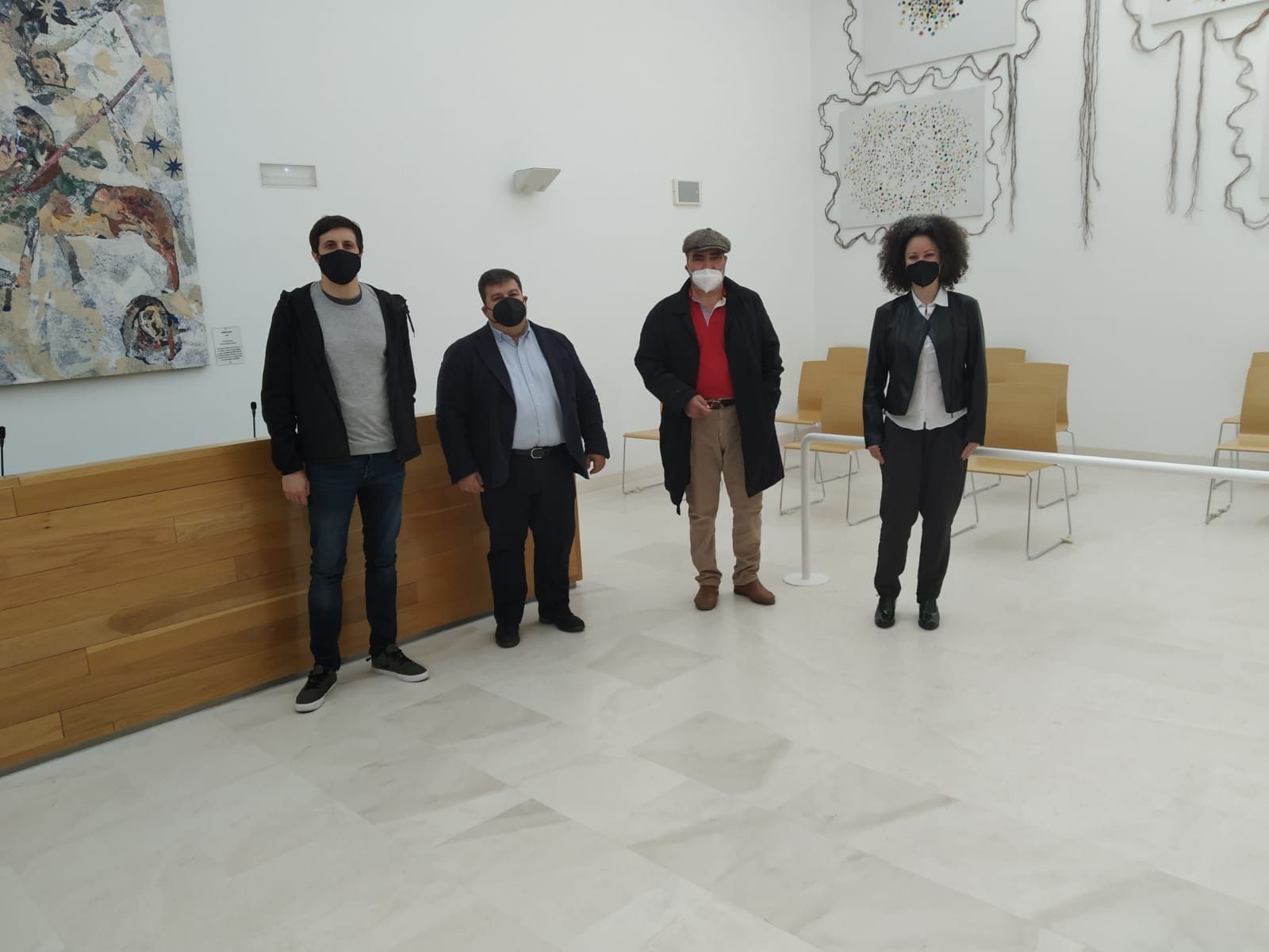 Prácticas de dos alumnos del Master en Evaluación y Gestión del Patrimonio Cultural en Santa Marta