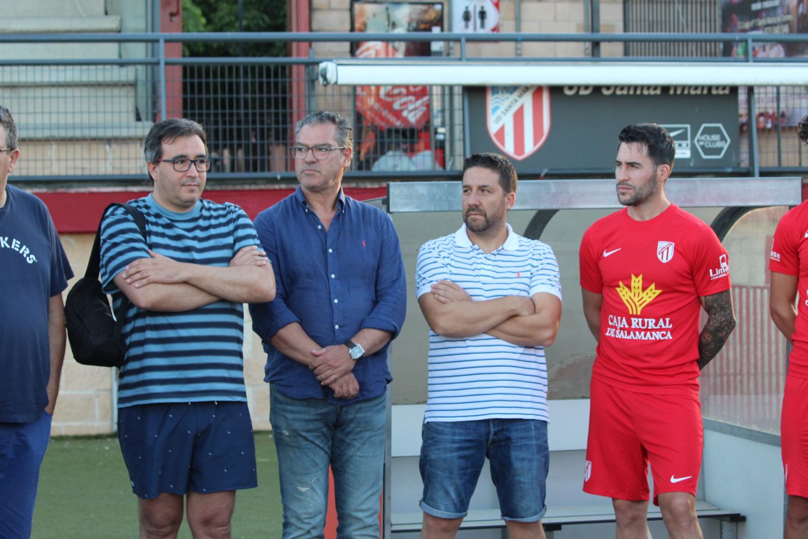 Inicio de la pretemporada de la UD Santa Marta