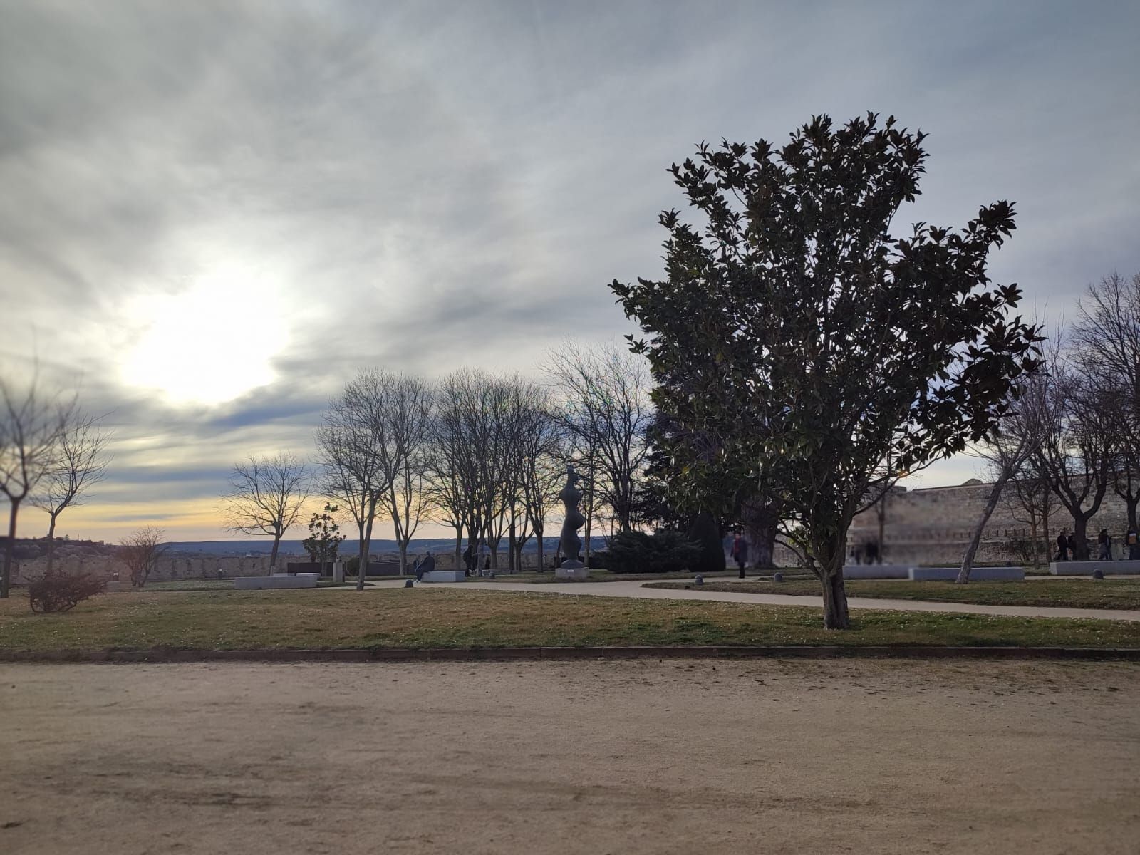 El tiempo en Zamora. Nubes El tiempo en Zamora. Nubes