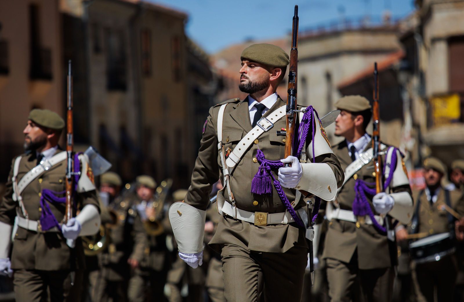 Acto de homenaje a los caídos en la Guerra de la Independencia en Ciudad Rodrigo. Foto Vicente | ICAL Acto de homenaje a los caídos en la Guerra de la Independencia en Ciudad Rodrigo. Foto Vicente | ICAL