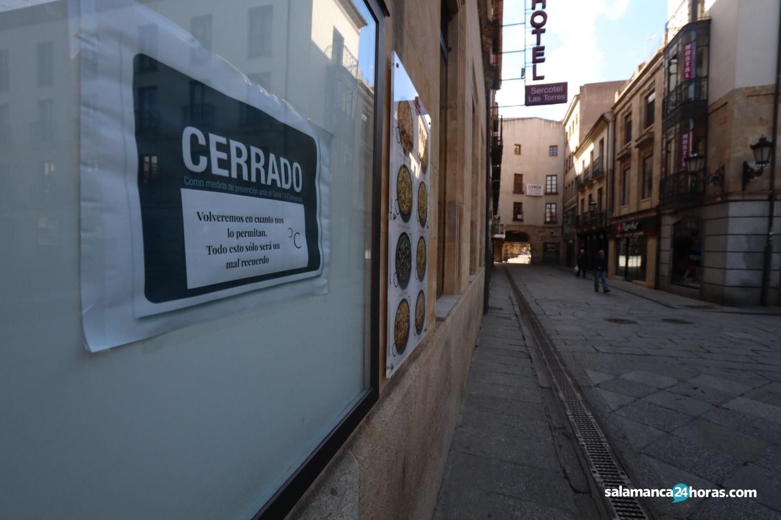 Hostelería cerrada