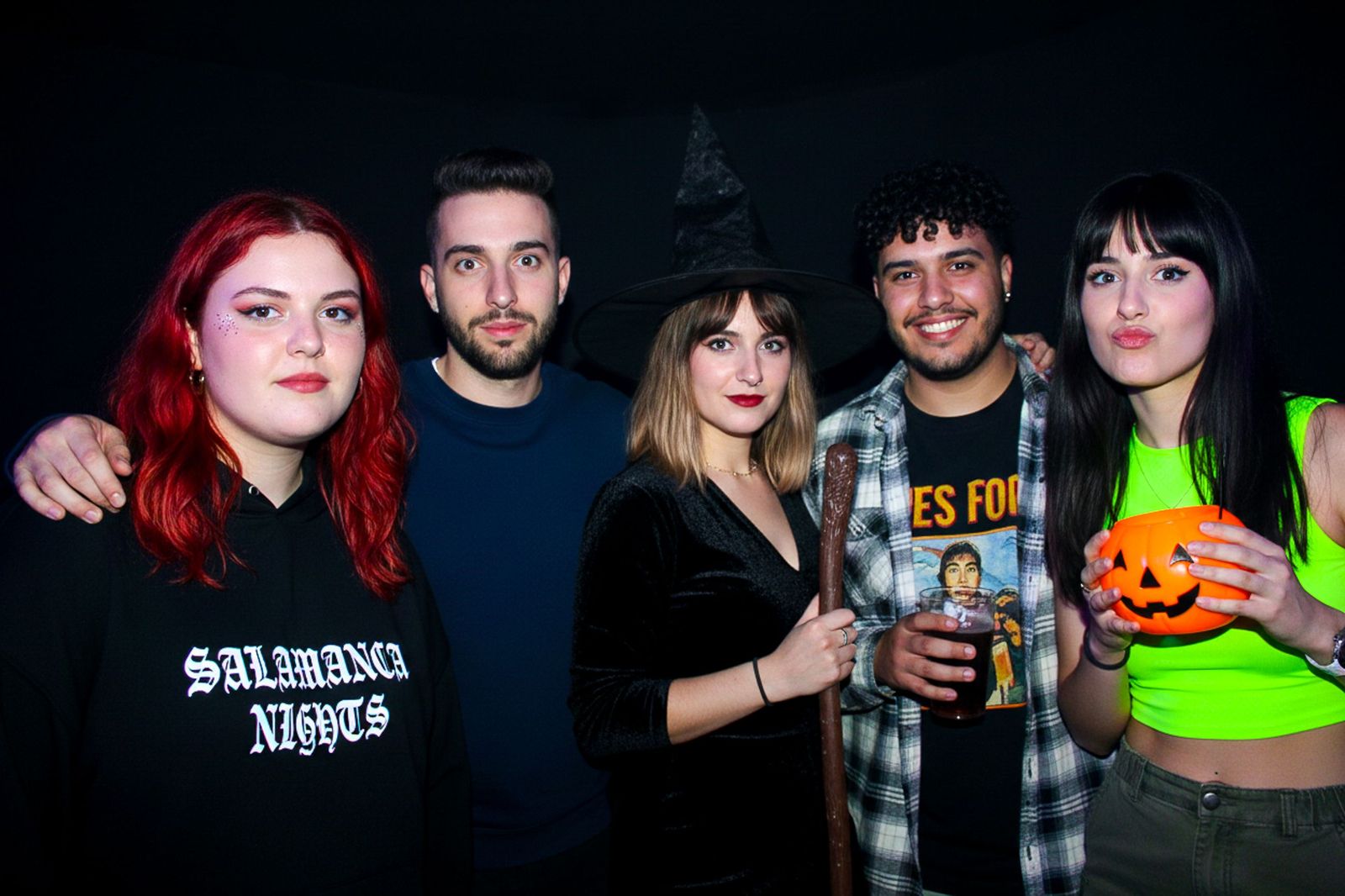 Salamanca de noche, jueves 30 de octubre