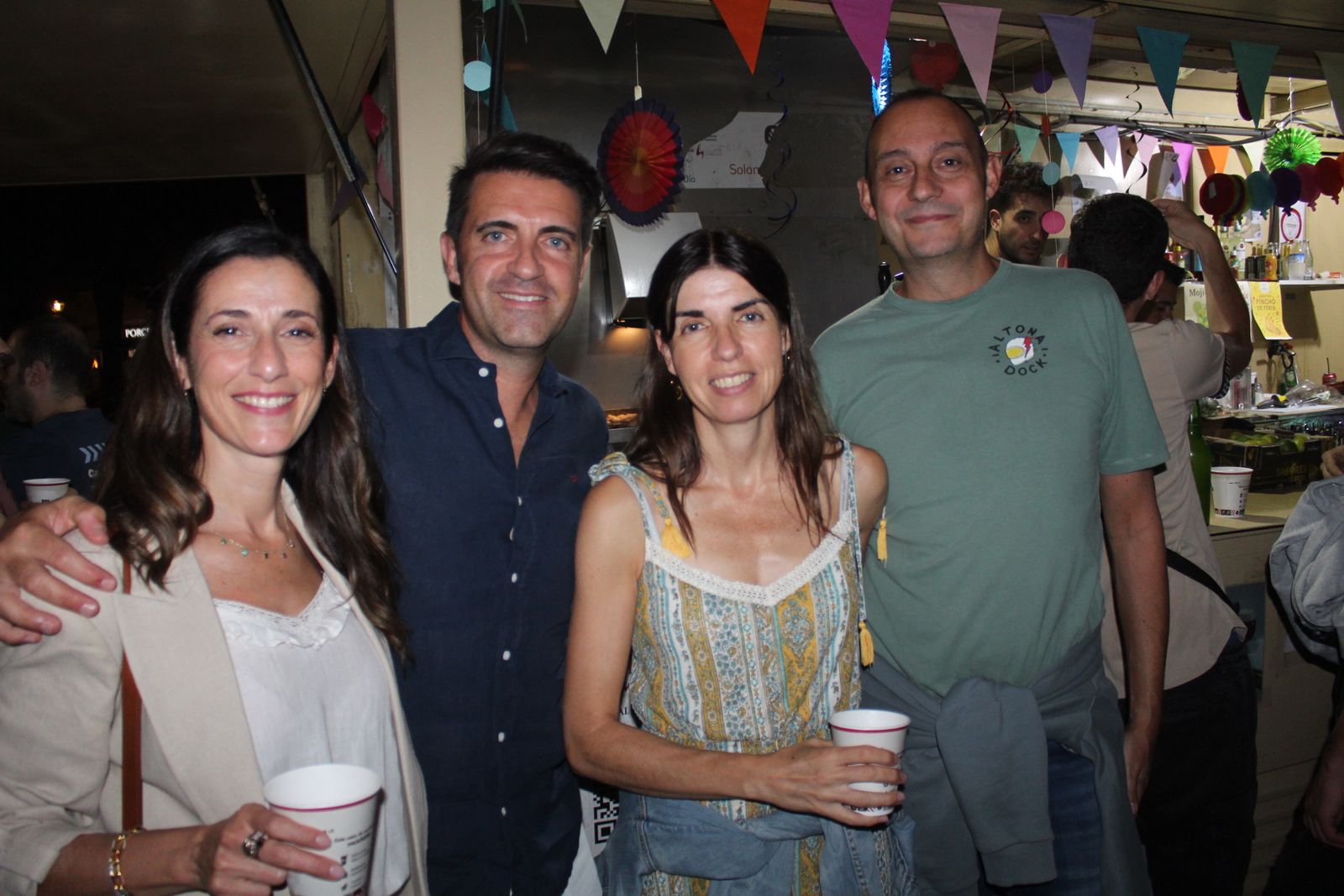 Ambiente en la Feria de Día en la tarde de este viernes