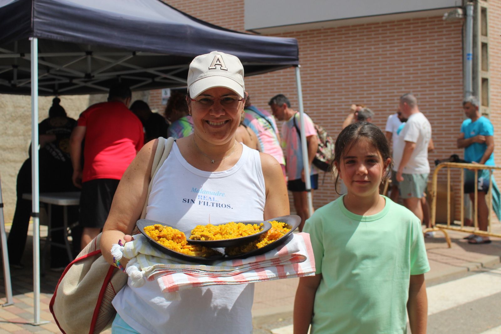 Banquete de paella en Doñinos para despedir sus fiestas por Santo Domingo de Guzmán