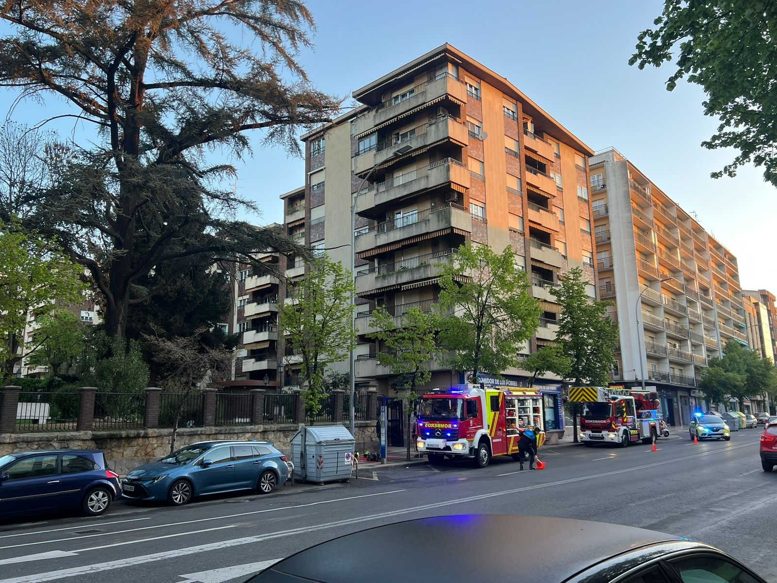 Incendio Paseo de la Estación