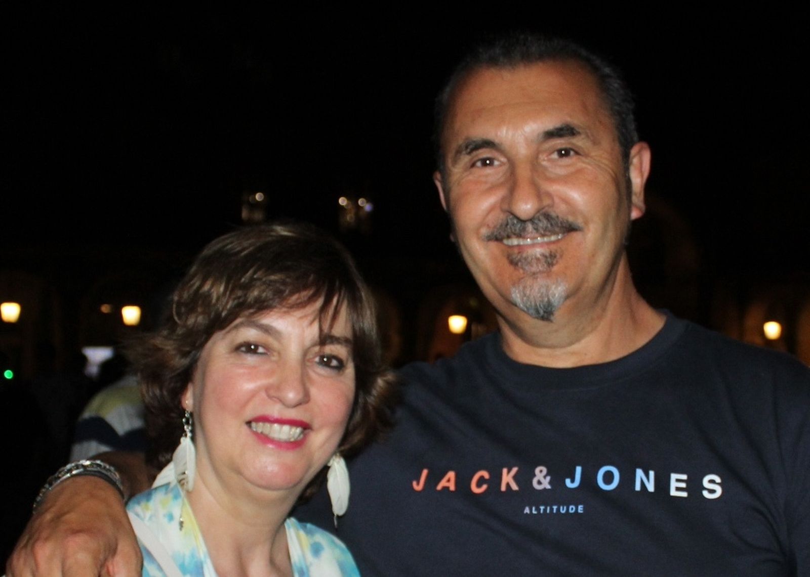 Salamanca de noche, sábado 30 de agosto