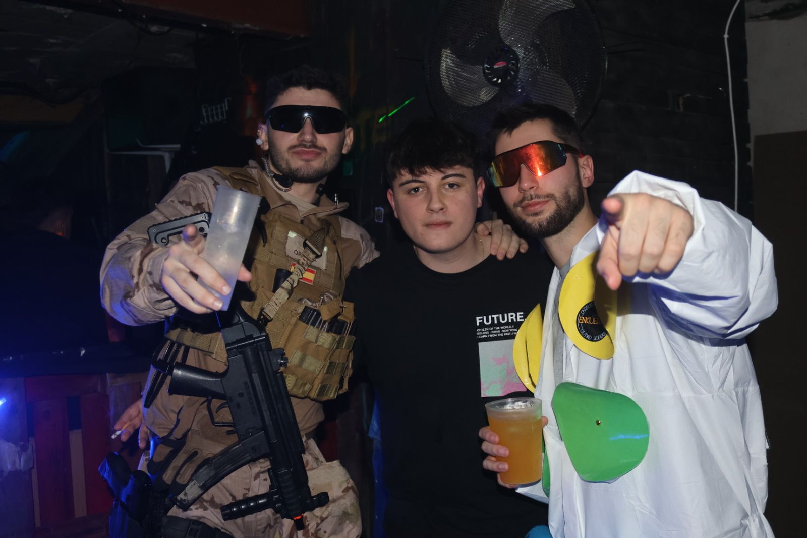 Salamanca de noche, domingo, Carnaval del Toro de Ciudad Rodrigo