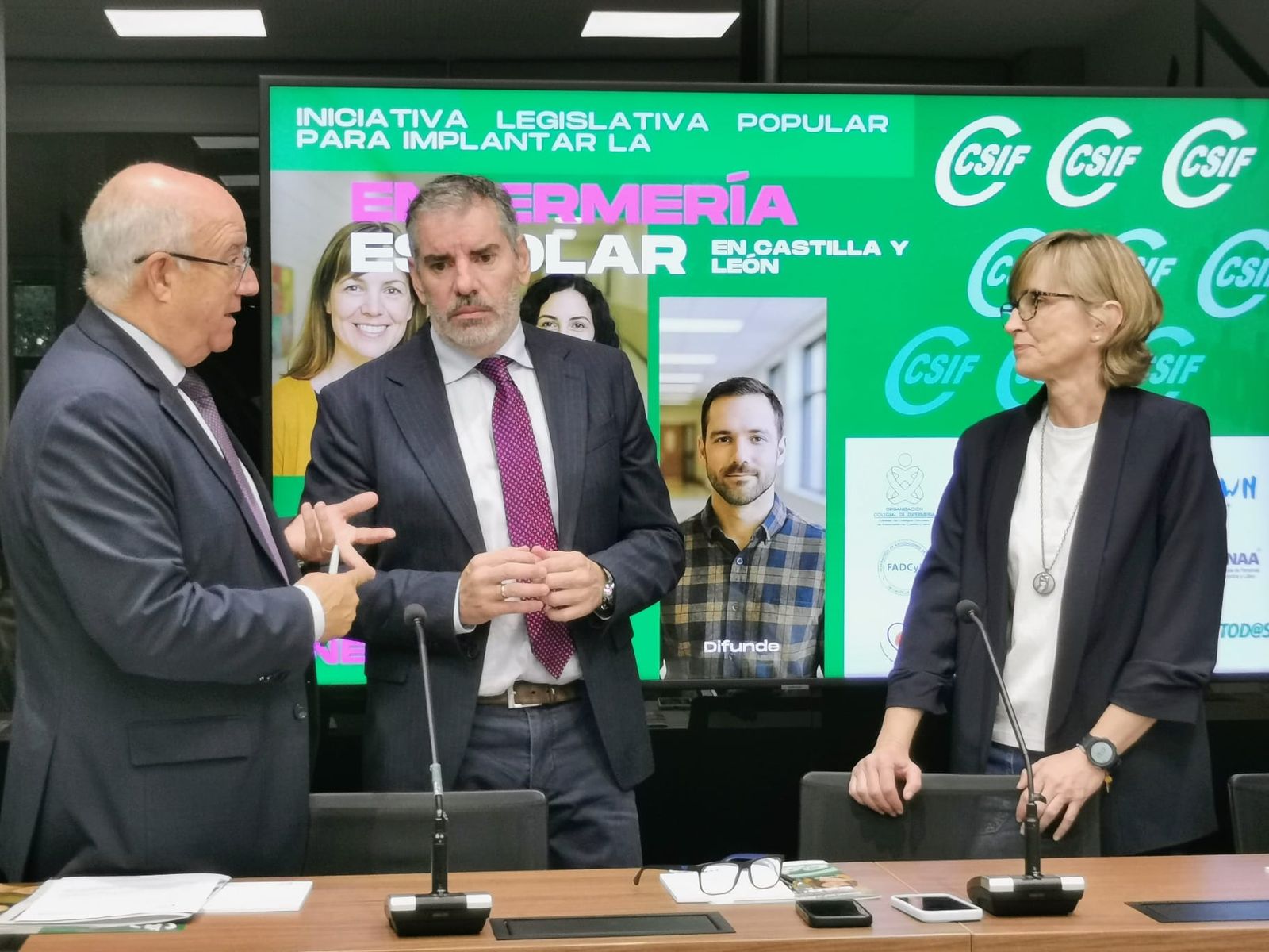 CSIF lanza una campaña para impulsar una Ley de Enfermería Escolar en Castilla y León