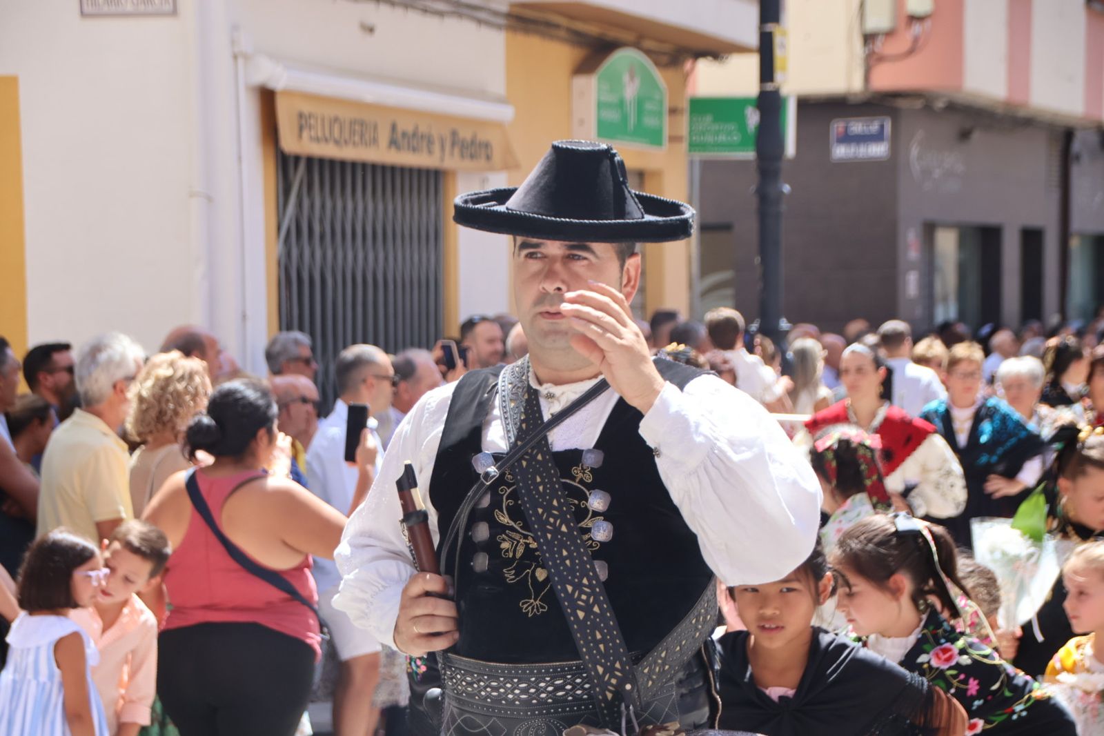 Procesión y ofrenda floral en honor de Nuestra Señora de la Asunción en Guijuelo