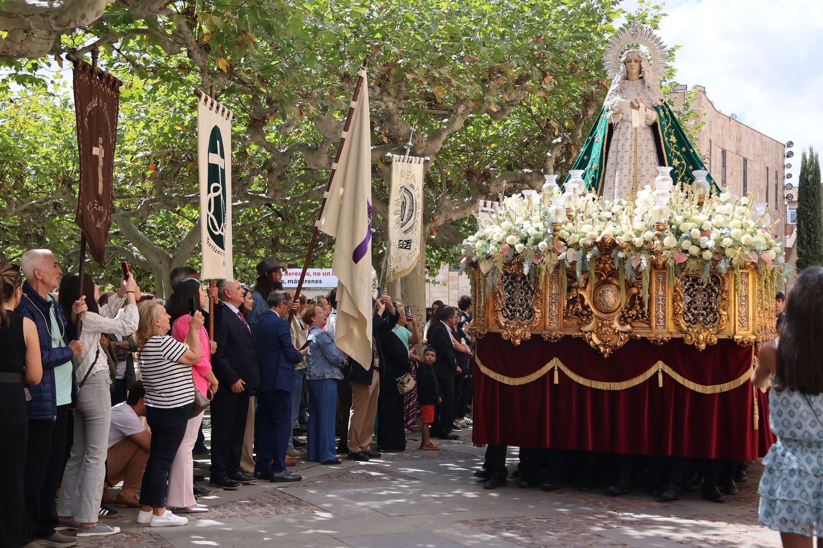 Procesión extraordinaria de la Virgen de La Esperanza