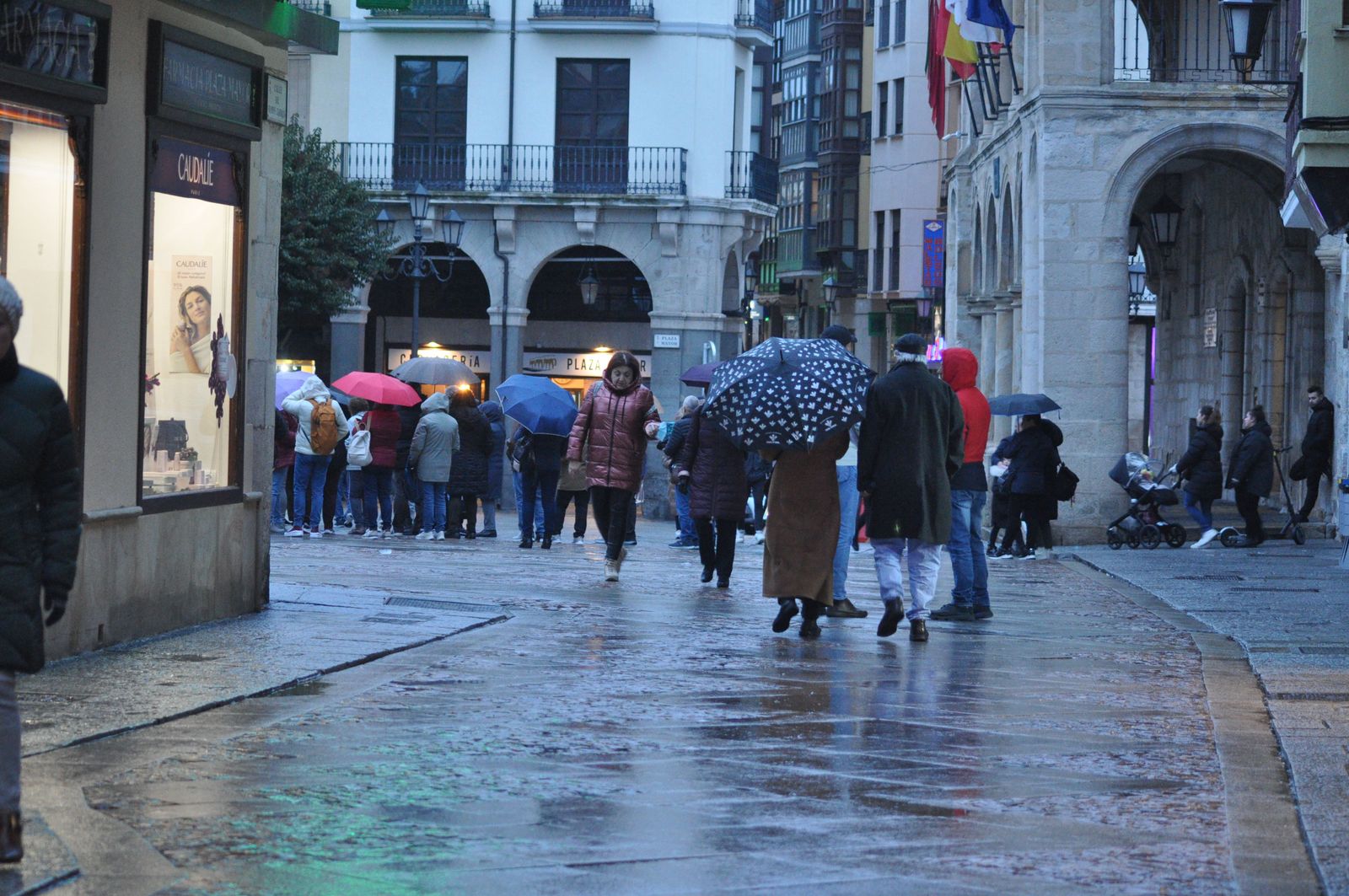 La lluvia, protagonista en Zamora. Archivo. La lluvia, protagonista en Zamora. Archivo.