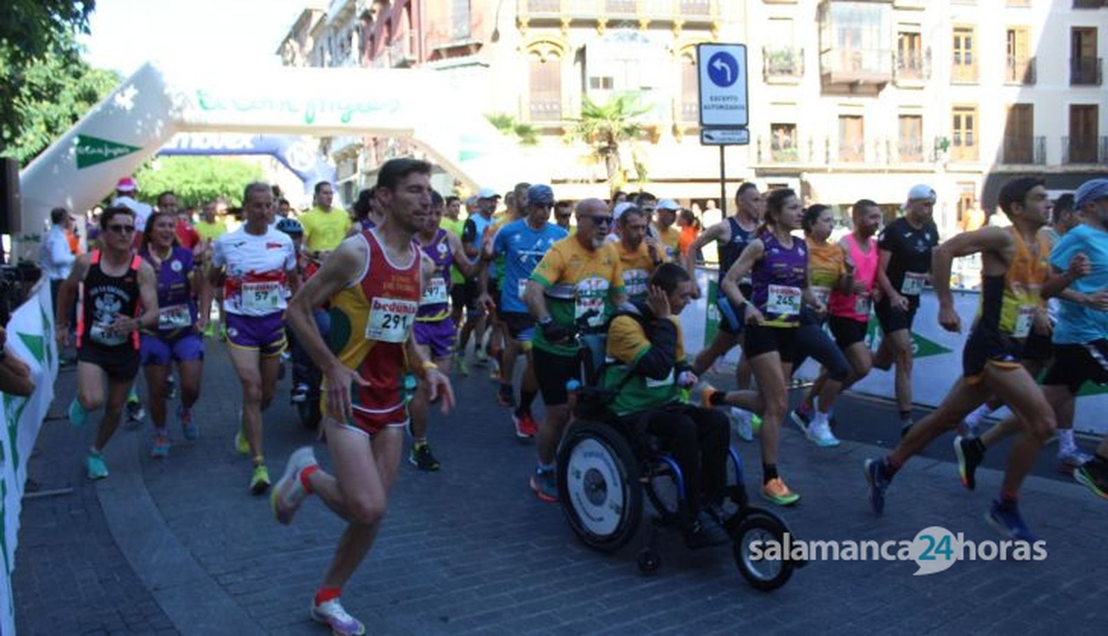 Salida de la X Carrera por la Donación de Órganos "Memorial Carmelo Martín"