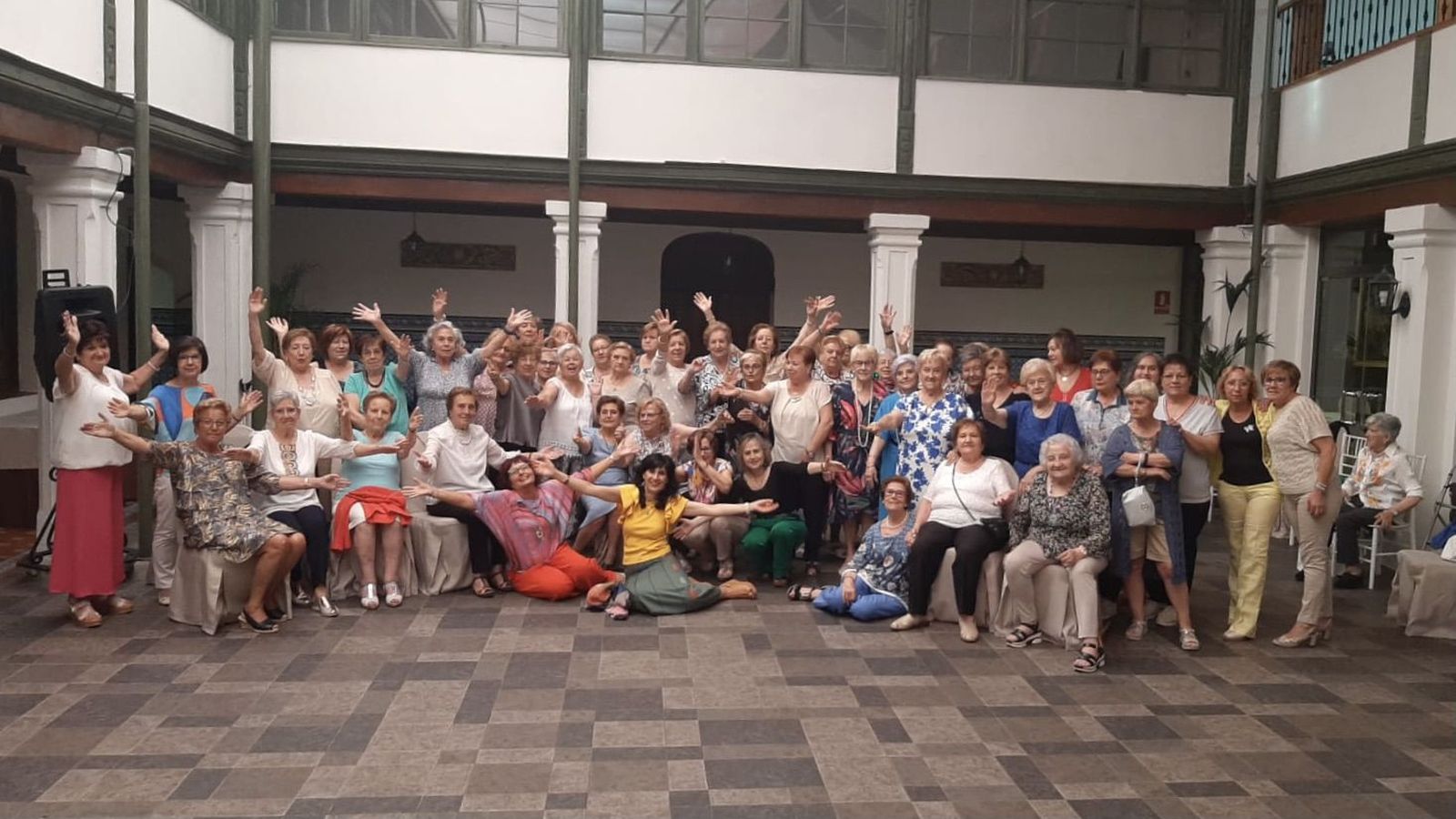 Participantes en el programa VIVE del Ayuntamiento de Peñaranda