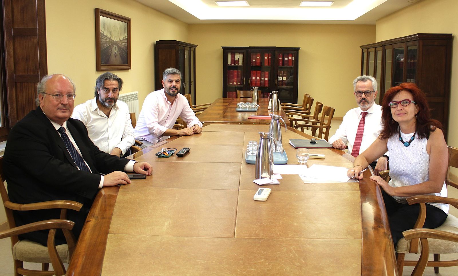Víctor Daniel Lozada, ganador del Premio Jesús García-Bernalt, y Josema García Hormigo, reconocido con un accésit