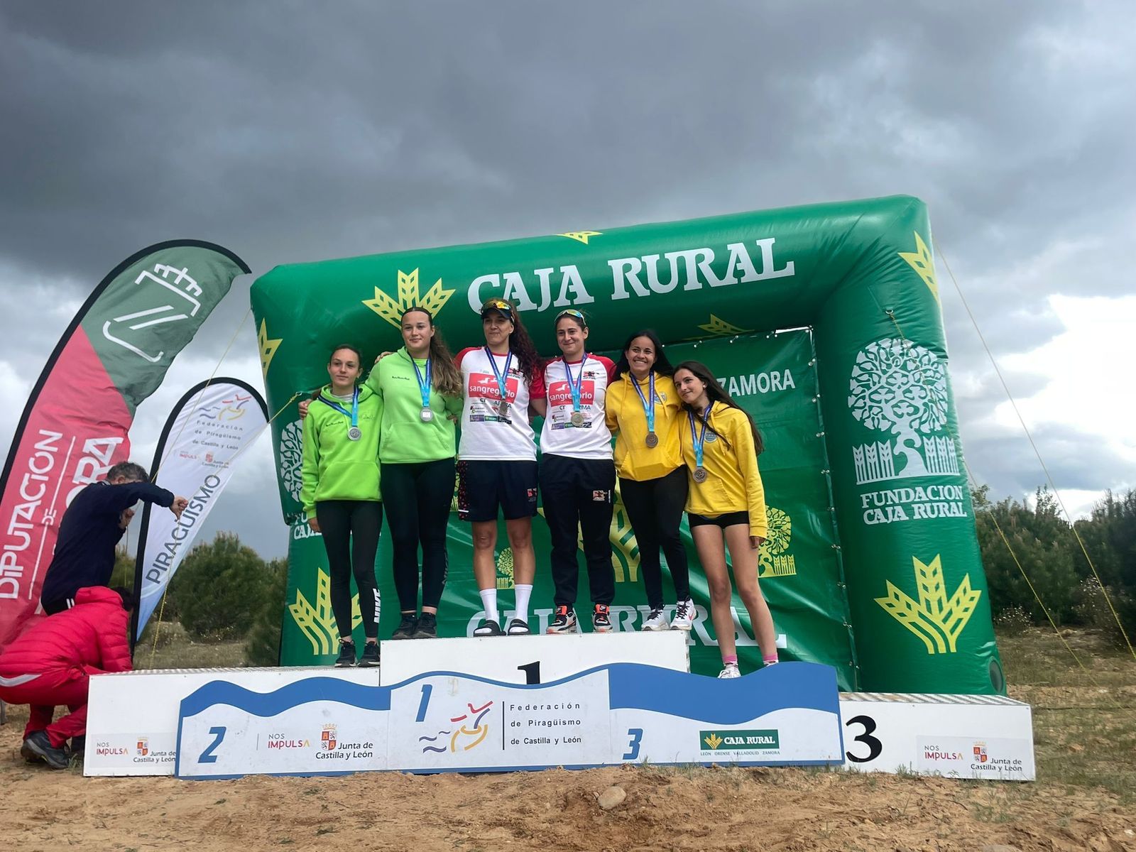 Piragüismo Duero Zamora brilla en Monte la Reina: tercer puesto por equipos en el Campeonato de Castilla y León de Sprint