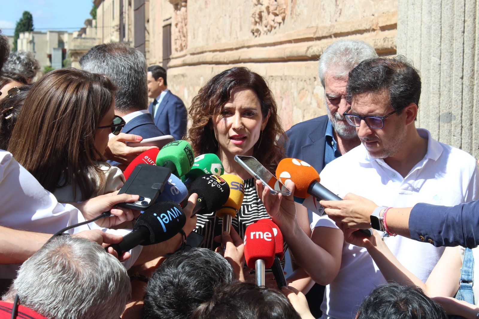 Isabel Díaz Ayuso en Salamanca