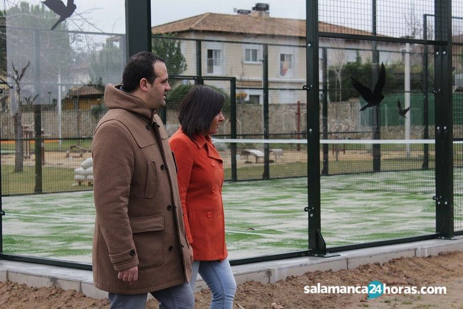 David Mingo y Silvia González