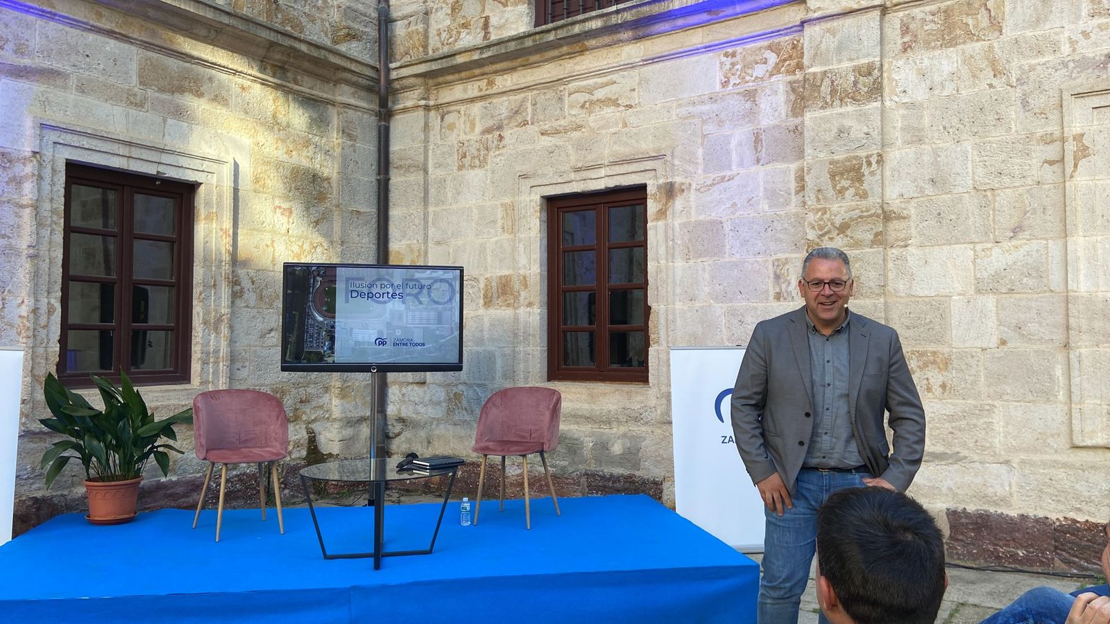 Jesús María Prada presenta sus propuestas en materia deportiva