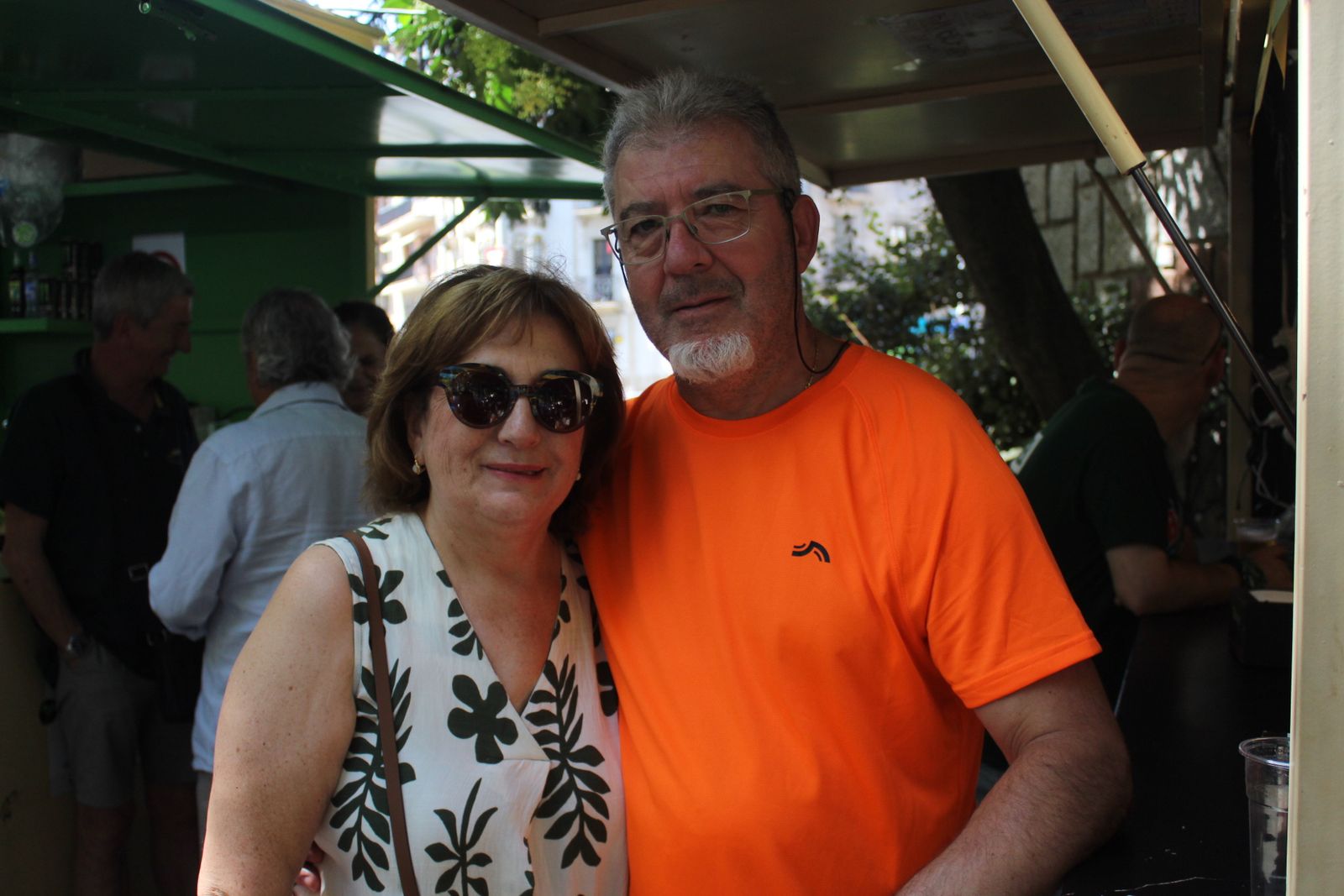 Ambiente en la Feria de Día en el mediodía de este sábado