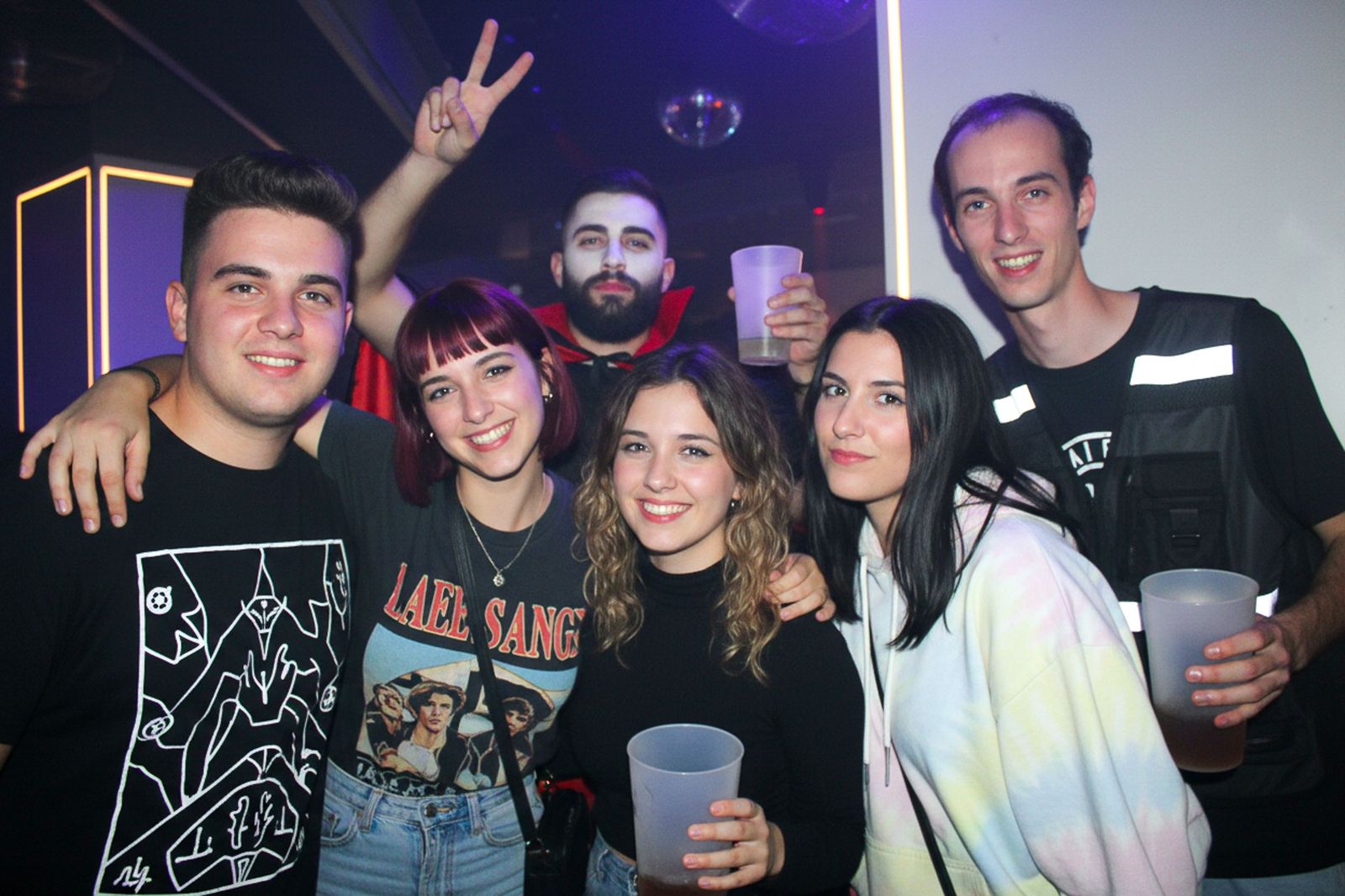 Salamanca de noche, viernes 31 de octubre