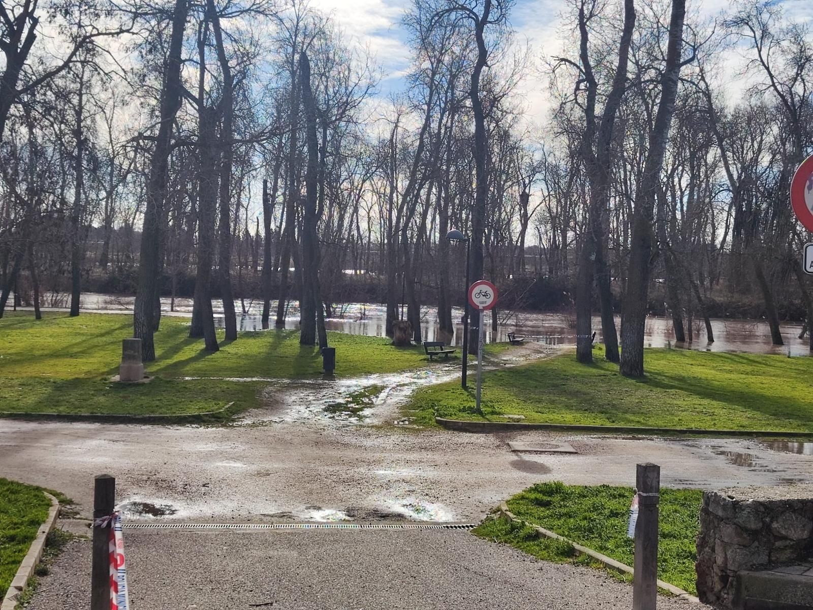 Crecida del río Duero