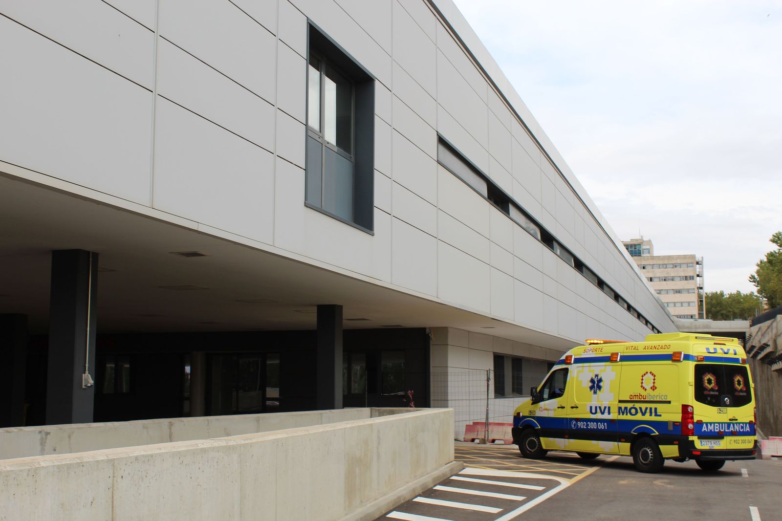 Hospital nuevo. Foto de archivo