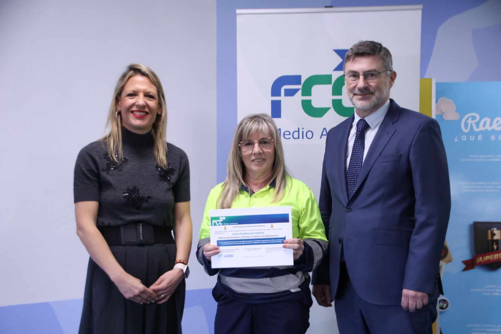 FCC Medio Ambiente celebrará un acto de reconocimiento a los trabajadores de la planta de envases de Salamanca y Puntos Limpios
