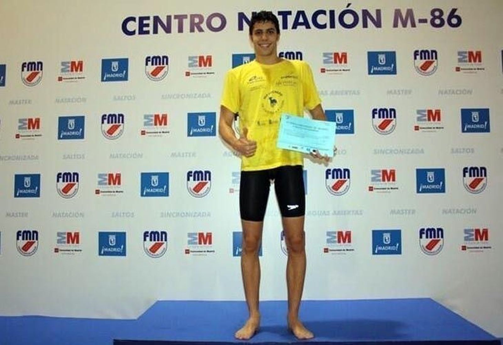 El salmantino Alejandro García, del natación Zamora, estará en el Europeo absoluto