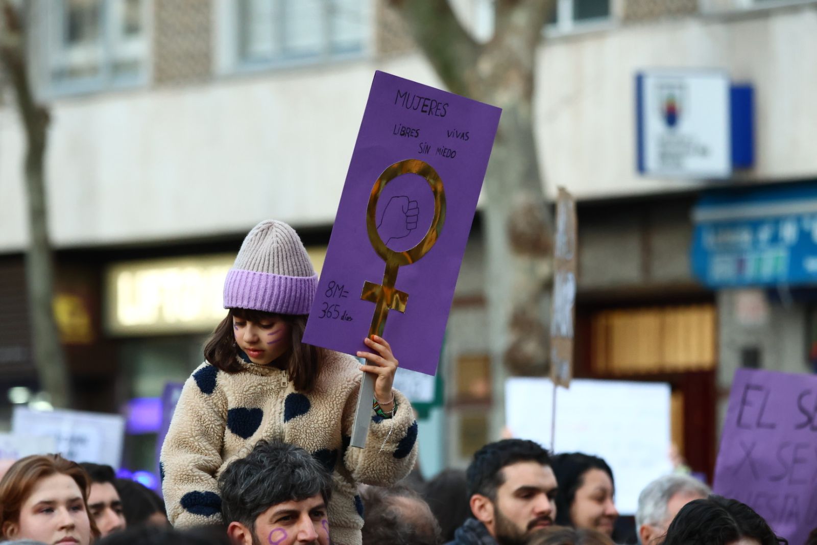 Manifestación por el 8M en Salamanca