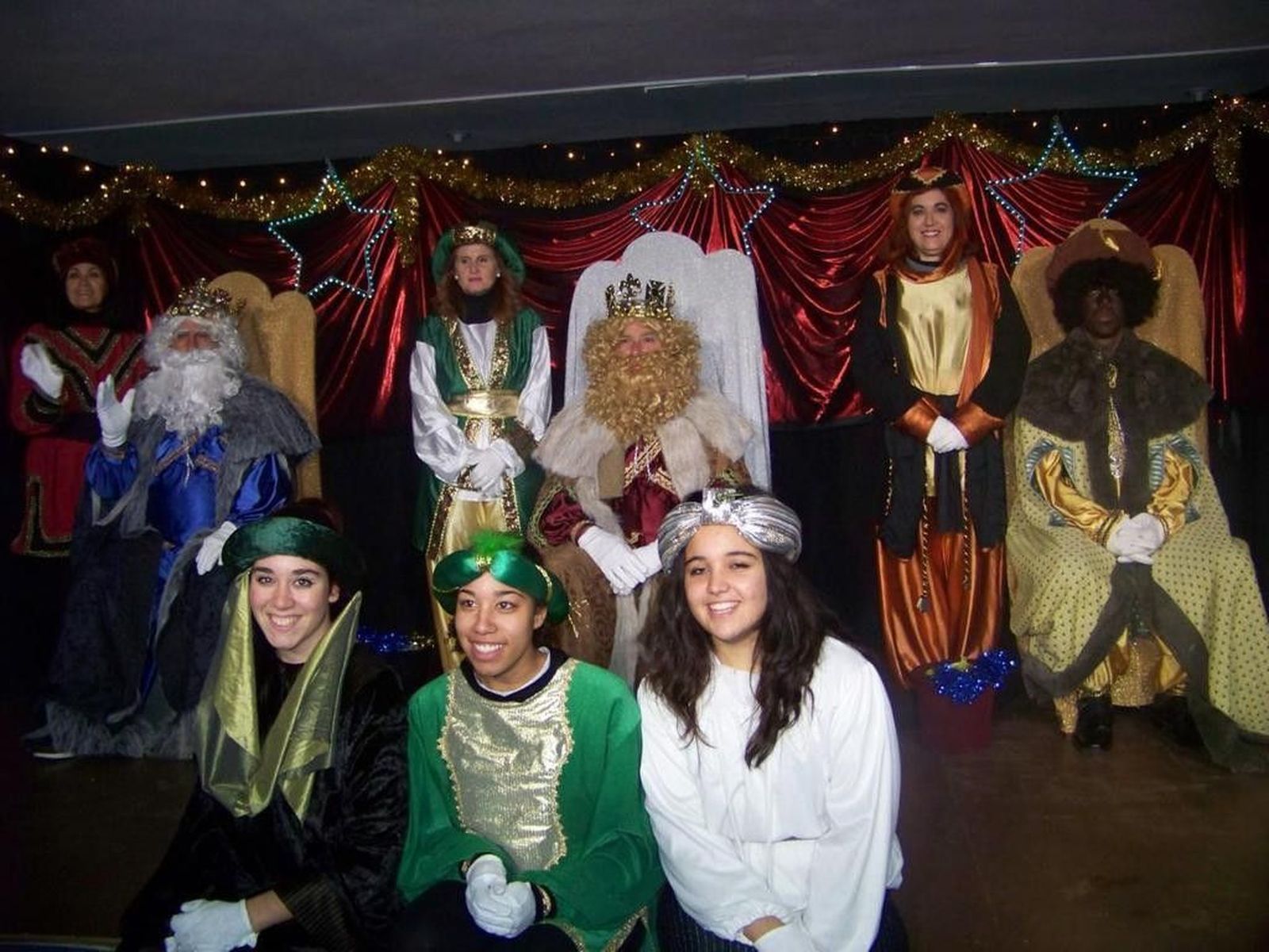 El cortejo real recala en El Encinar