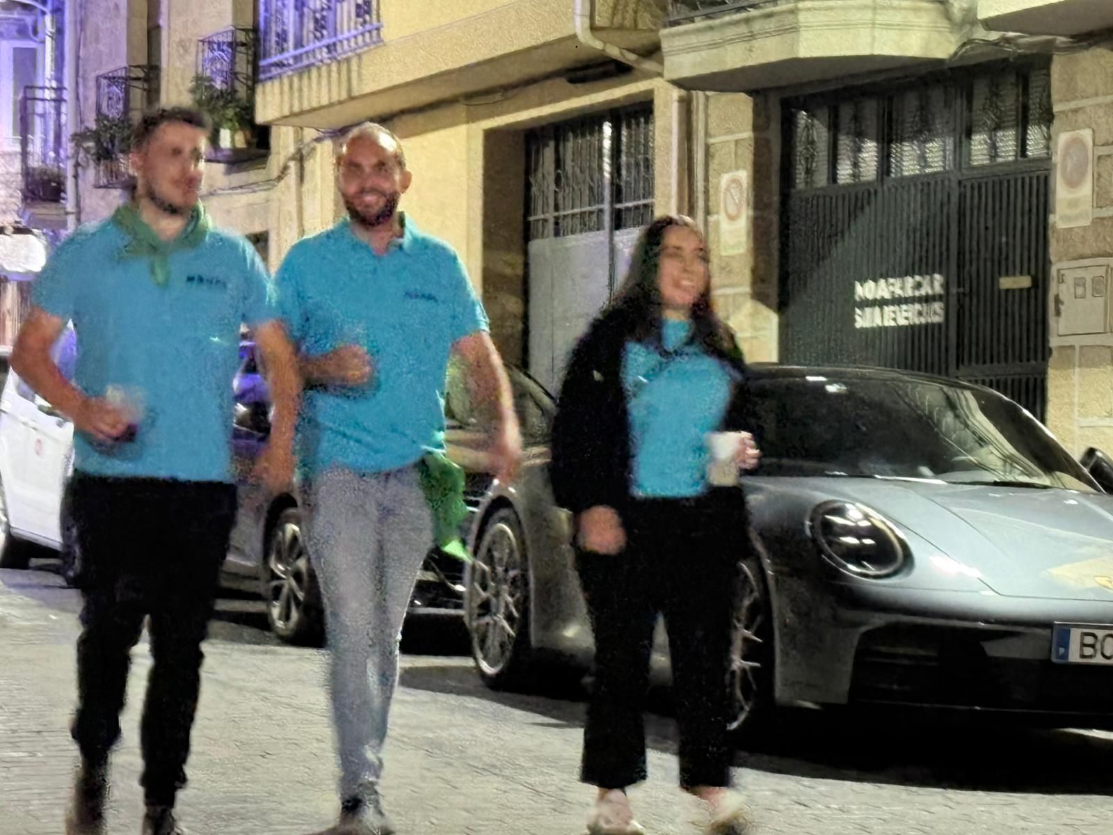 Desfile de peñas de Aldeadávila
