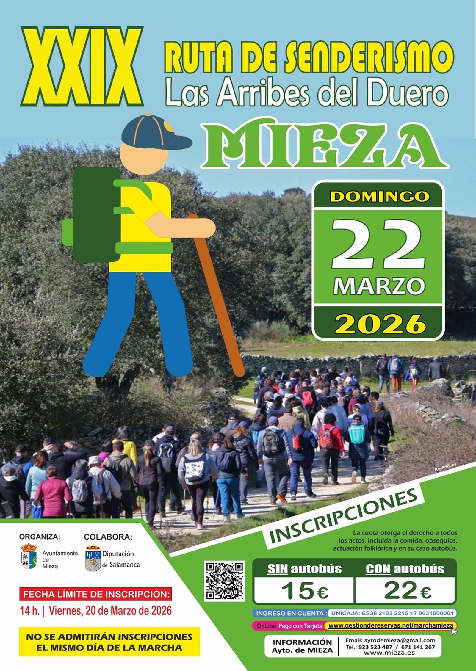 CARTEL MARCHA MIEZA 2026