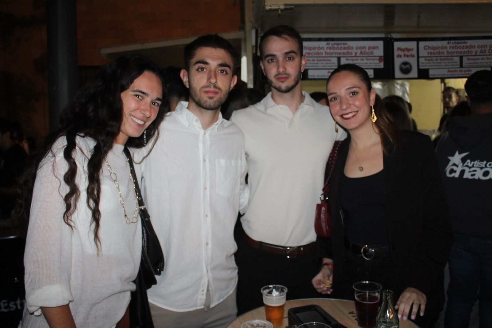 Ambiente en la Feria de Día en la tarde de este