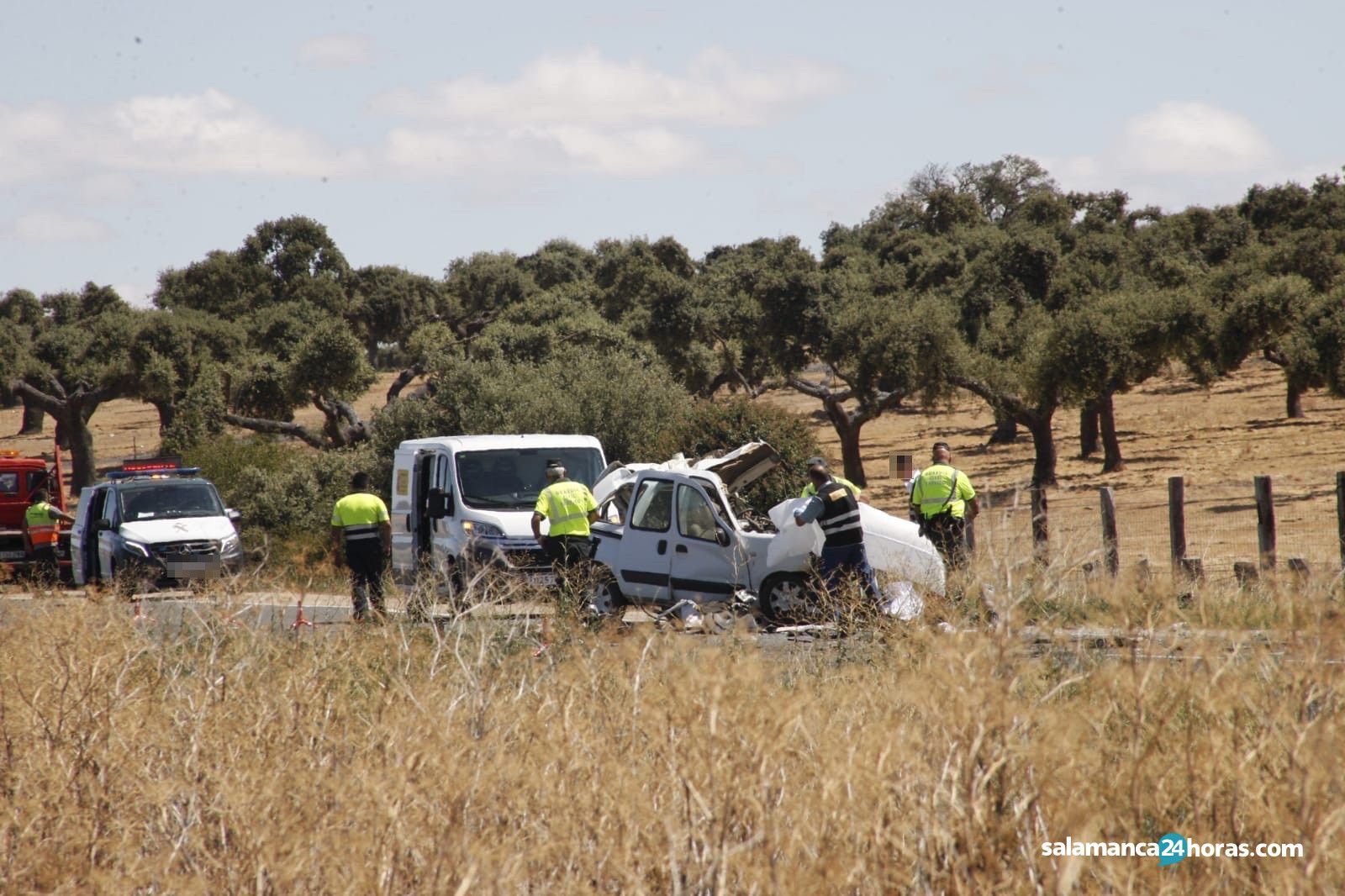 Accidente mortal en Vecinos 8