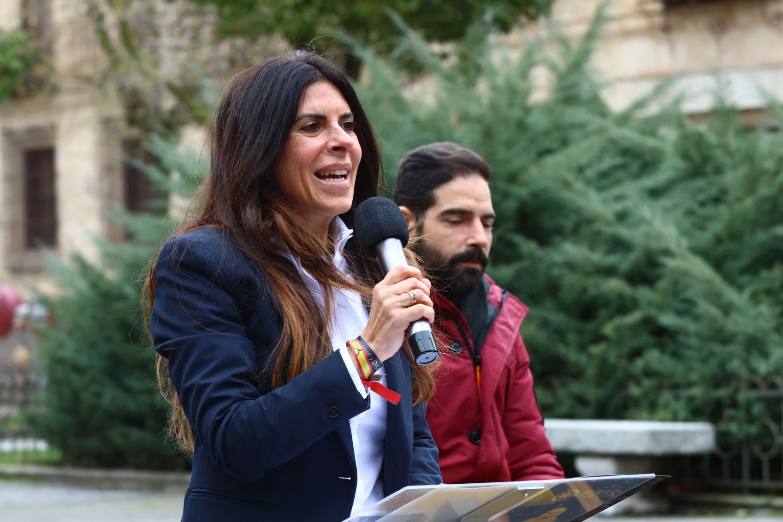 Acto de campaña de Nueve Castilla y León en la Plaza de Los Bandos