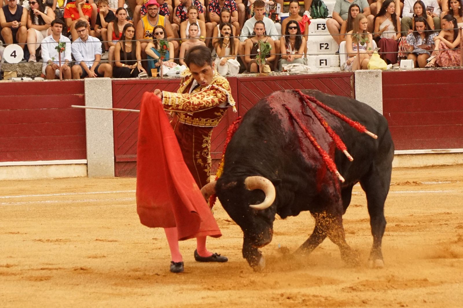 Javier Castaño se despide de Guijuelo y Damián Castaño, su hermano, e Ismael Martín salen a hombros en Guijuelo
