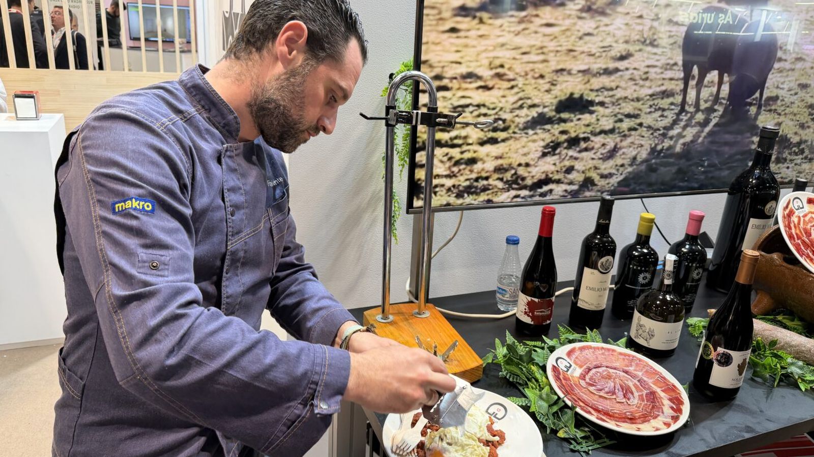 Degustación de chichas ibéricas de Guijuelo