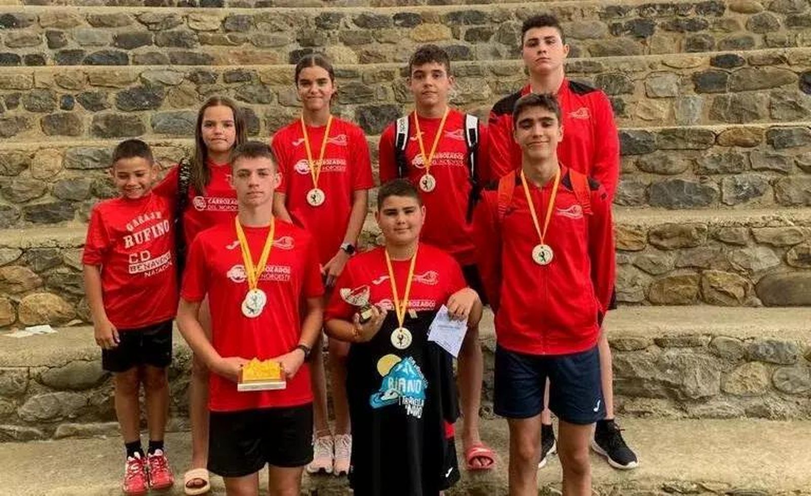 club benavente natacion en la travesia de Riano 2023 1 e1690304144196