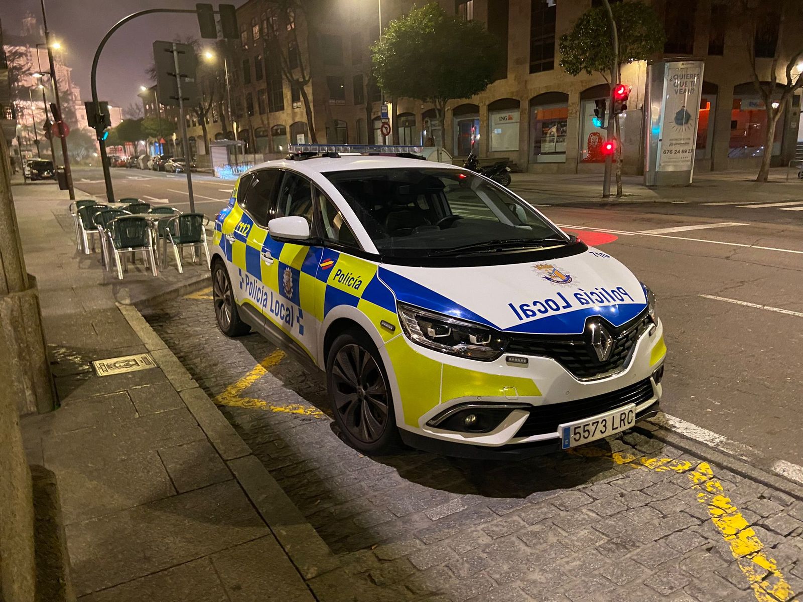Policía Local en Salamanca. Foto S24H