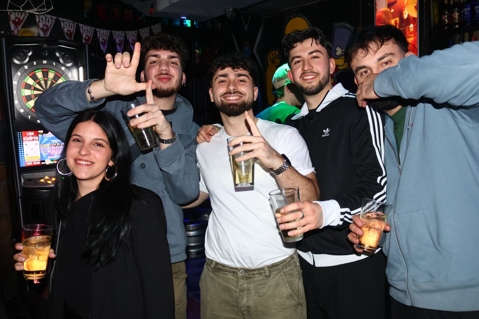 Salamanca de noche, viernes 20 de febrero