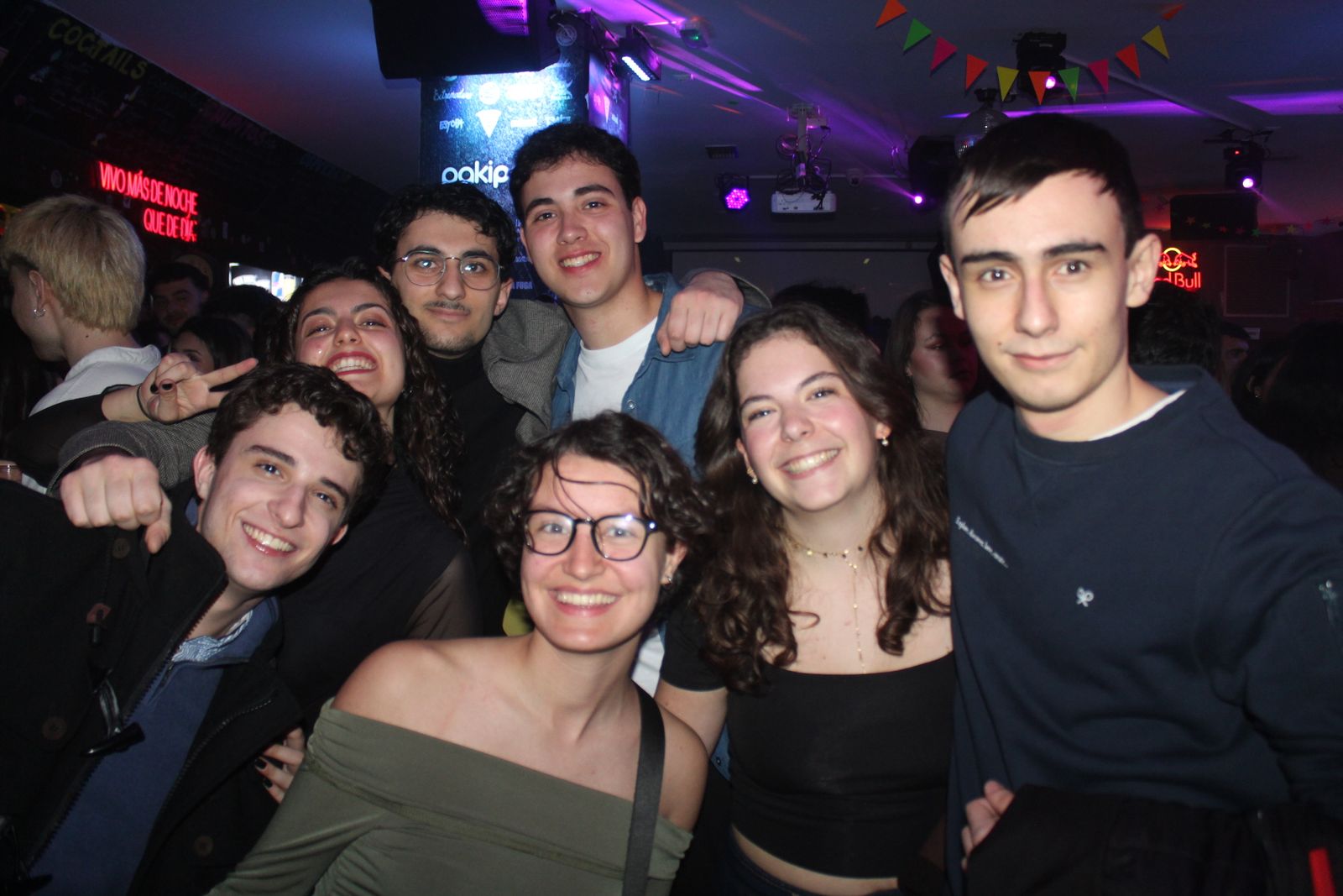 Salamanca de noche, sabado 28 de febrero