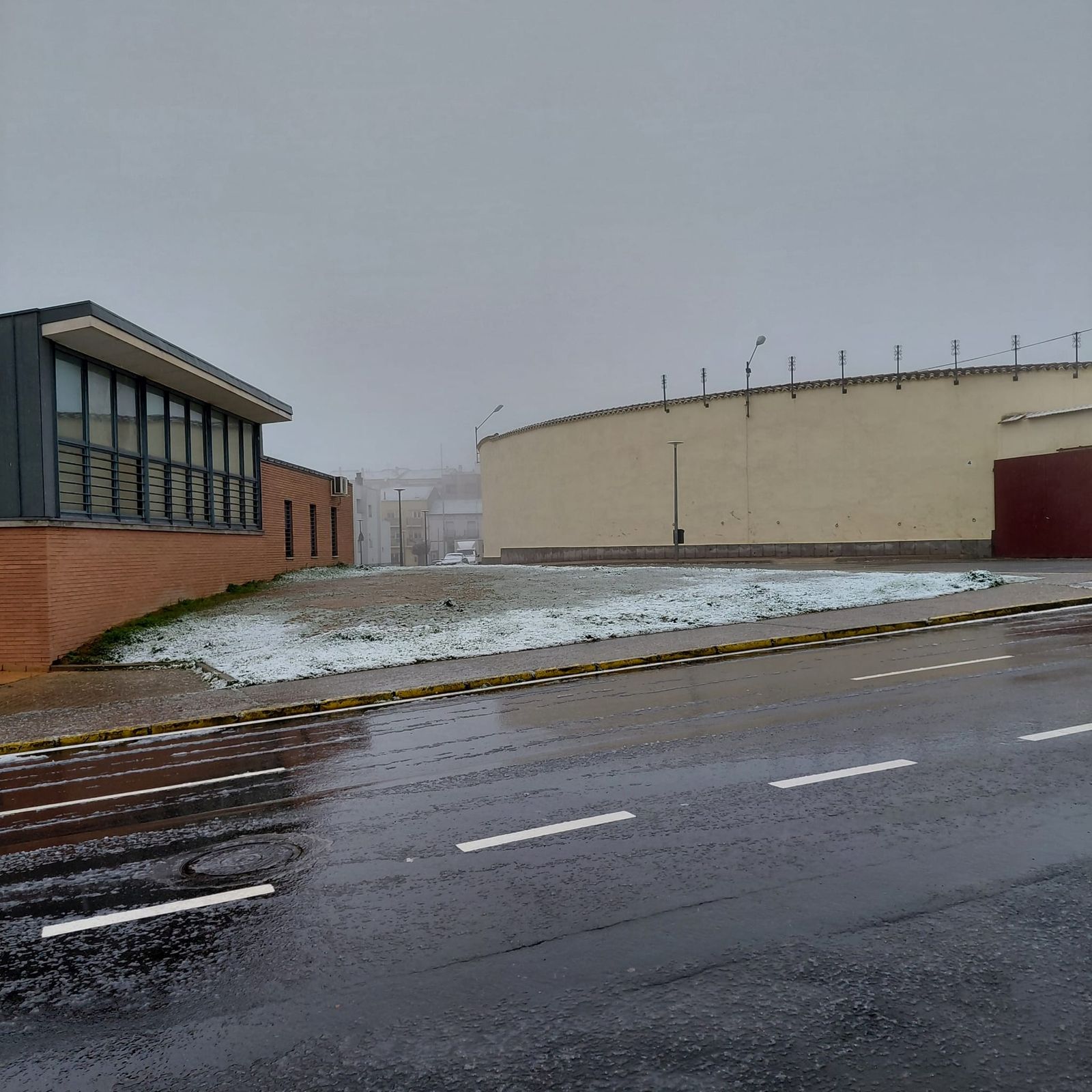 Nieve en la provincia de Salamanca este lunes 9 de marzo