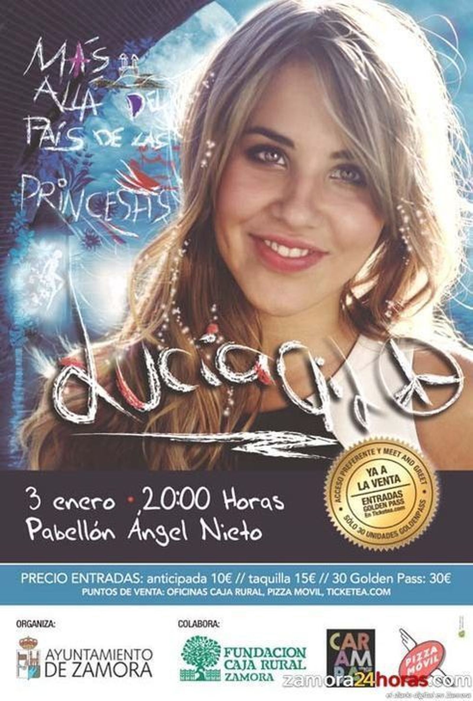 Lucía Gil termina en Zamora su gira ‘Más allá del país de las princesas’