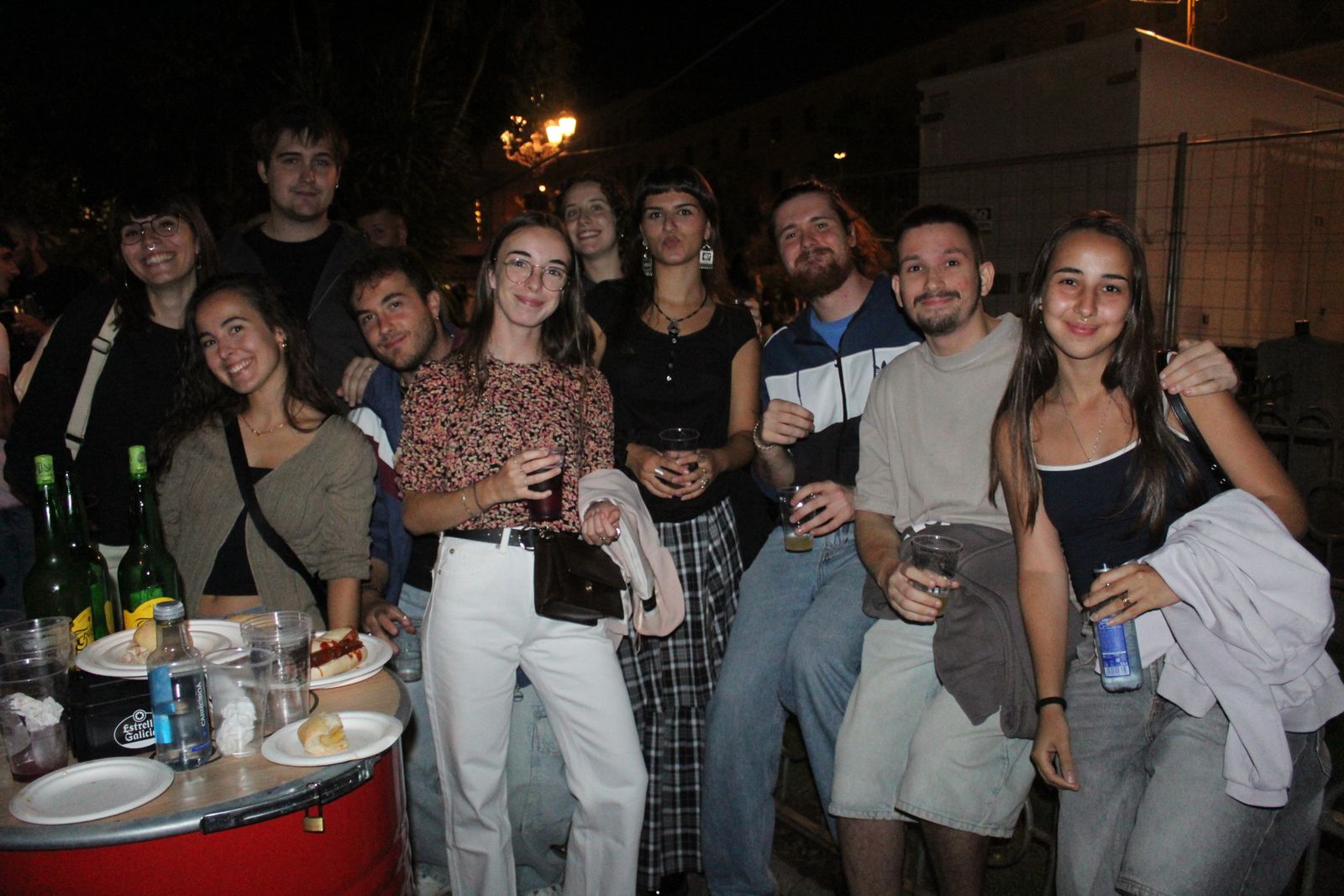 Ambiente en la Feria de Día en la tarde de este jueves