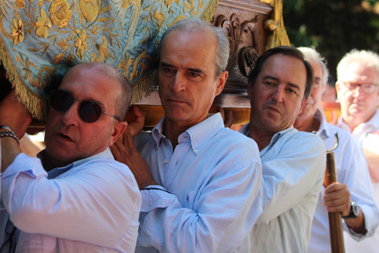 Béjar, misa y procesión en el santuario de Nuestra Señora del Castañar