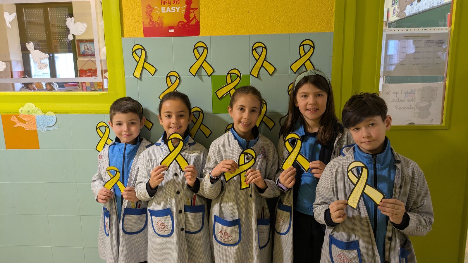 El Colegio San Juan Bosco se une a la lucha contra el cáncer infantil
