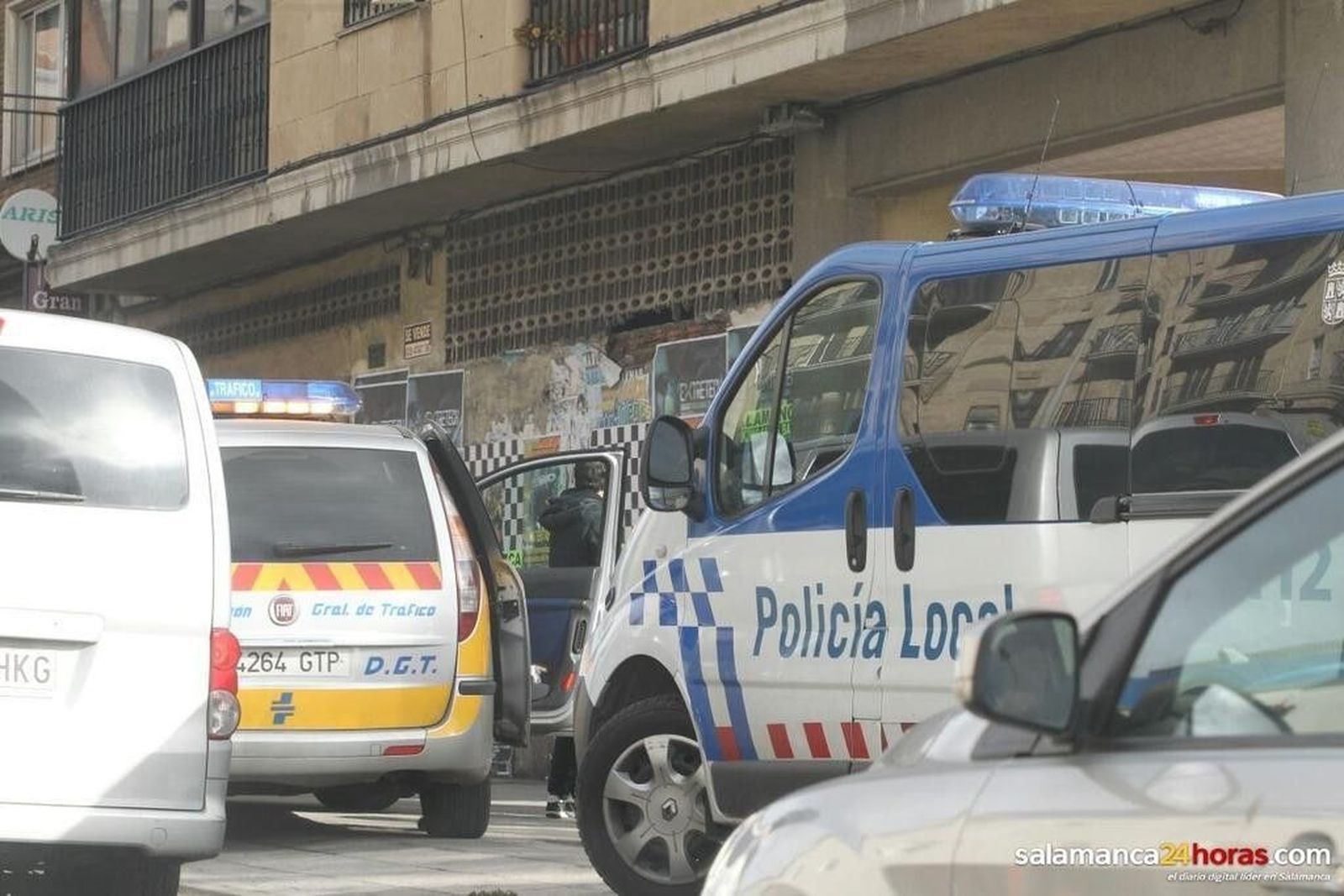 Suceso en el paseo Canalejas